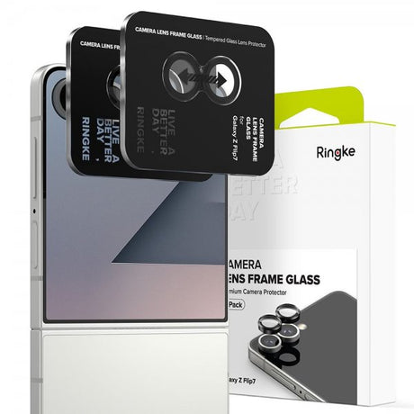 Ringke Samsung Galaxy Z Flip 7 Kamerabeskytter Camera Lens Frame 2-pakning