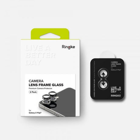 Ringke Samsung Galaxy Z Flip 7 Kamerabeskytter Camera Lens Frame 2-pakning