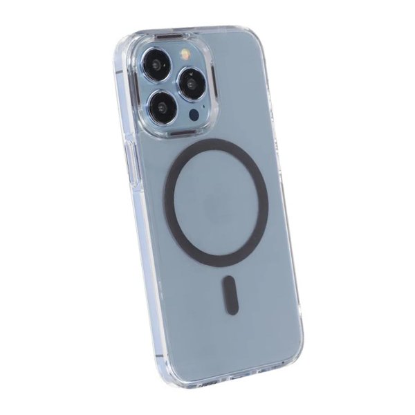iPhone 15 Pro Max Deksel TPU MagSafe Grå