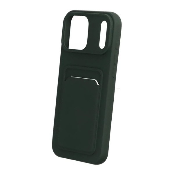 iPhone 17 Pro Max Deksel Kortholder Grønn