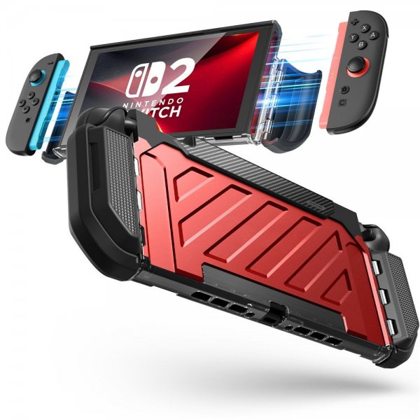 Supcase Nintendo Switch 2 Deksel UB Pro Rød