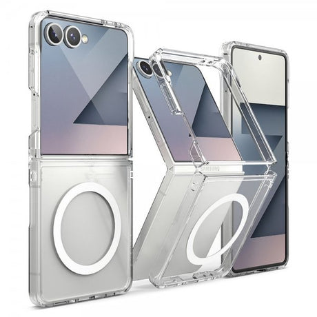 Ringke Samsung Galaxy Z Flip 7 Deksel Fusion Magnetic Transparent
