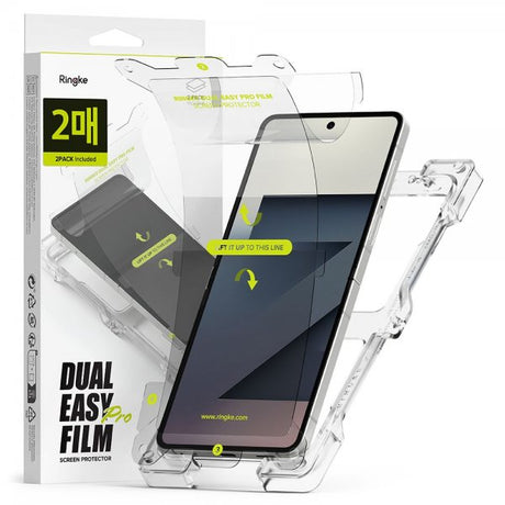 Ringke Samsung Galaxy Z Flip 7 Skjermbeskytter Dual Easy Pro Film 2-pakning