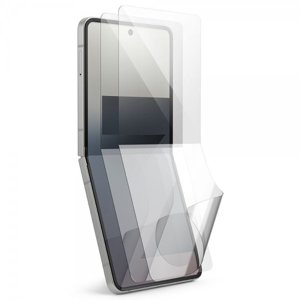 Ringke Samsung Galaxy Z Flip 7 Skjermbeskytter Dual Easy Pro Film 2-pakning