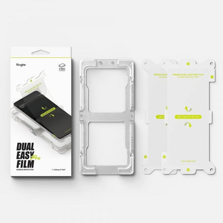 Ringke Samsung Galaxy Z Flip 7 Skjermbeskytter Dual Easy Pro Film 2-pakning