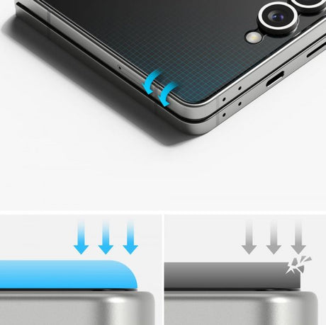 Ringke Samsung Galaxy Z Flip 7 Skjermbeskytter 3-in-1 Protector Pro
