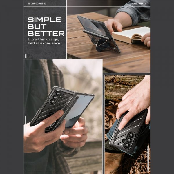 Supcase Samsung Galaxy Z Fold 7 Deksel UB Pro Svart