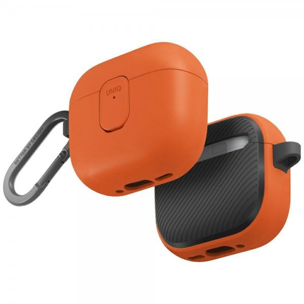UNIQ AirPods 4 Deksel Clyde Oransje
