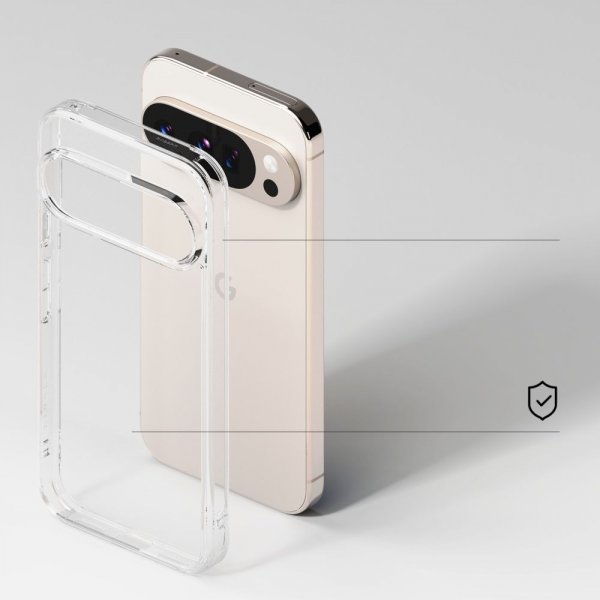 Ringke Google Pixel 10/Pixel 10 Pro Deksel Fusion Transparent
