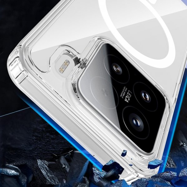3mk Xiaomi 15 Deksel Armor MagCase Klar