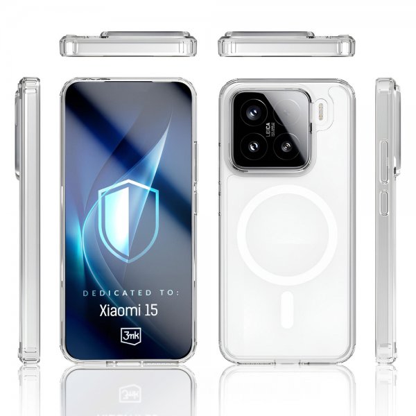 3mk Xiaomi 15 Deksel Armor MagCase Klar