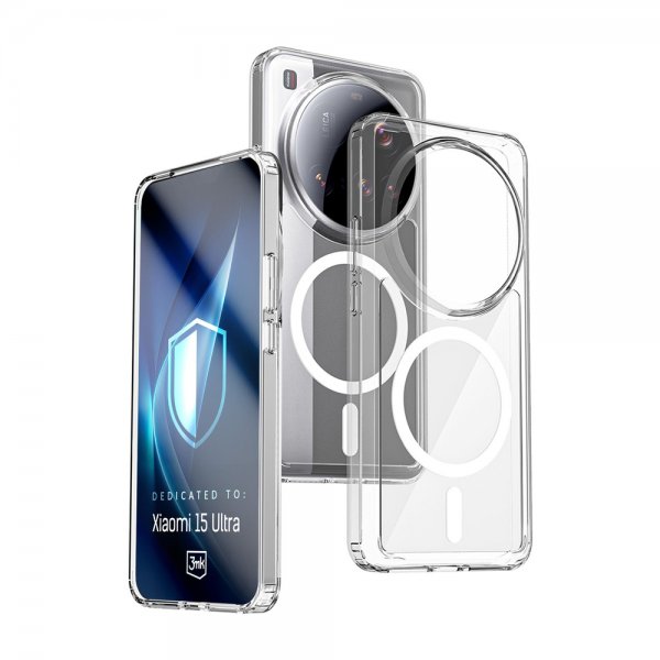 3mk Xiaomi 15 Ultra Deksel Armor MagCase Klar