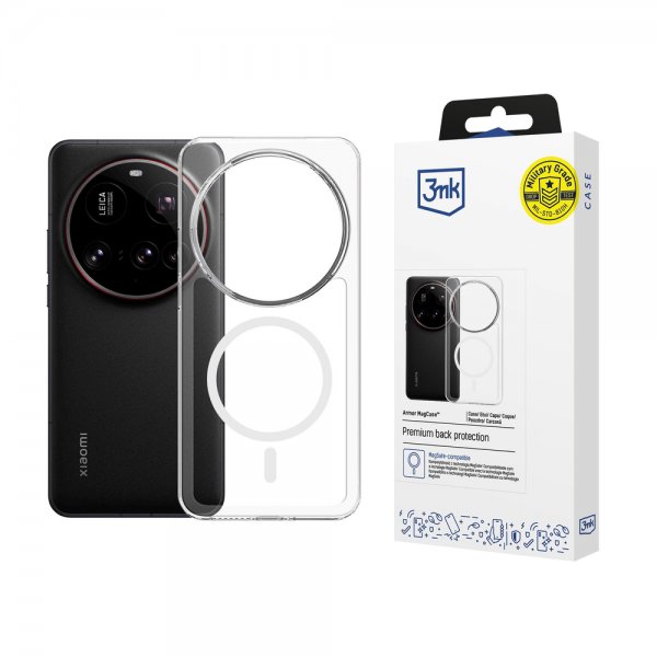 3mk Xiaomi 15 Ultra Deksel Armor MagCase Klar