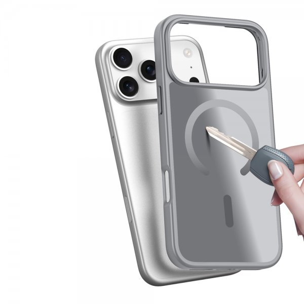 Dux Ducis iPhone 17 Pro Deksel Yind Series MagSafe Grå