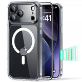 ESR iPhone 17 Pro Deksel og Skjermbeskytter Classic Hybrid MagSafe Set Transparent