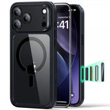 ESR iPhone 17 Pro Deksel og Skjermbeskytter Classic Hybrid MagSafe Set Svart Transparent