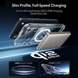 ESR iPhone 17 Pro Max Deksel og Skjermbeskytter Classic Hybrid MagSafe Set Transparent