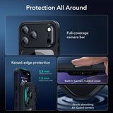 ESR iPhone 17 Pro Max Deksel og Skjermbeskytter Classic Hybrid MagSafe Set Svart Transparent