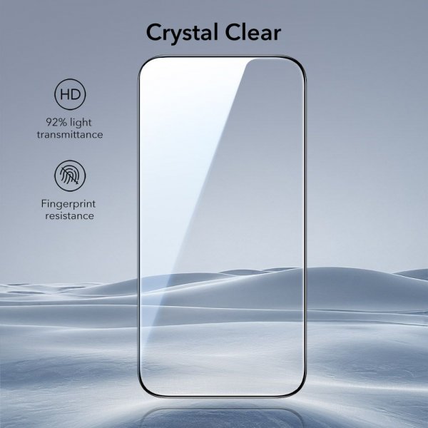 ESR iPhone Air Skjermbeskytter UltraFit 2-pakning