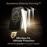 ESR iPhone 16 Pro/iPhone 17 Skjermbeskytter UltraFit Armorite Pro