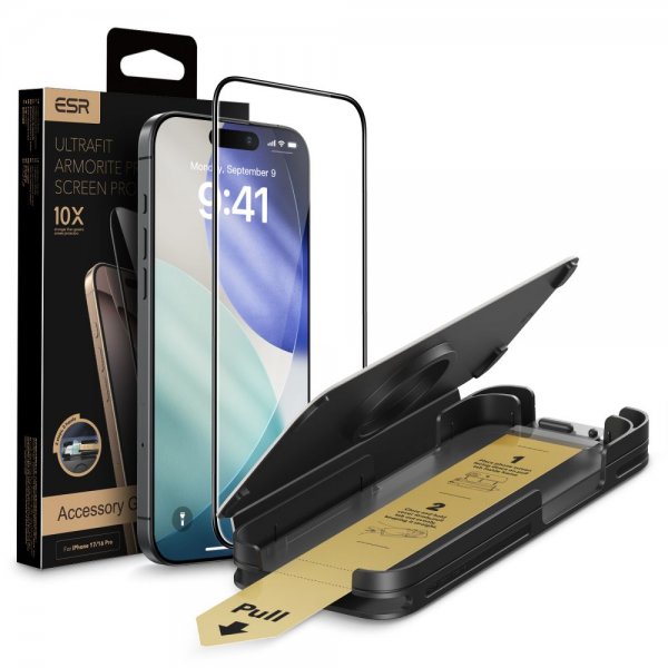 ESR iPhone 17 Pro Max Skjermbeskytter UltraFit Armorite