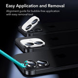 ESR iPhone 16/iPhone 16 Plus/iPhone 17 Kamerabeskytter Armorite Svart