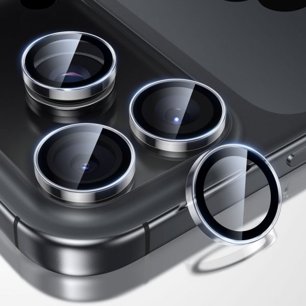 ESR iPhone 14/15/16/17 Pro & Pro Max Kamerabeskytter Armorite Transparent
