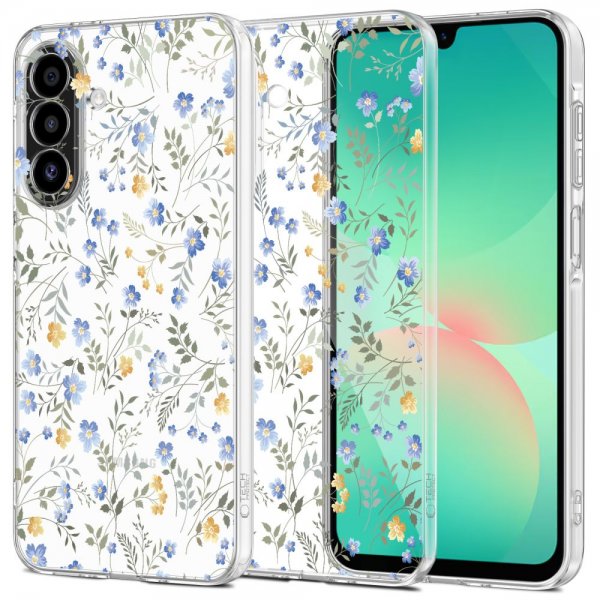 Tech-Protect Samsung Galaxy A17 Deksel FlexAir Blomstermønster
