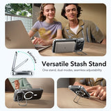 ESR iPhone 17 Pro Deksel Classic Hybrid Kickstand MagSafe Transparent