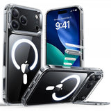 ESR iPhone 17 Pro Max Deksel Classic Hybrid Kickstand MagSafe Transparent