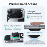 ESR iPhone 17 Pro Max Deksel Classic Hybrid Kickstand MagSafe Transparent