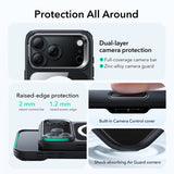 ESR iPhone 17 Pro Max Deksel Classic Hybrid Kickstand MagSafe Svart Transparent