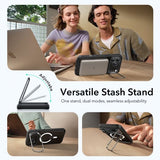 ESR iPhone 17 Pro Max Deksel Classic Hybrid Kickstand MagSafe Svart Transparent