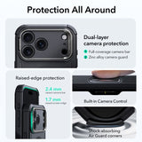 ESR iPhone 17 Pro Deksel Cyber ​​Tough Kickstand MagSafe Svart