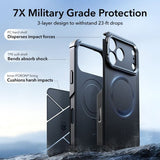 ESR iPhone 17 Pro Deksel Cyber ​​Tough Kickstand MagSafe Svart