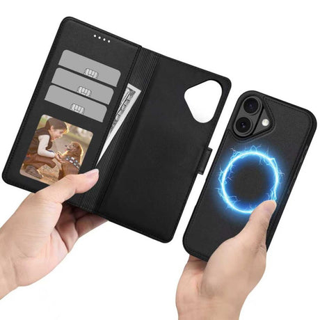 Tech-Protect iPhone 17 Etui Wallet MagSafe Svart