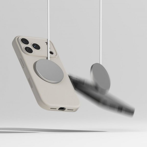 Ringke iPhone 17 Pro Max Deksel Silicone Magnetic Stone