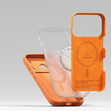 Ringke iPhone 17 Pro Max Deksel Silicone Magnetic Tangerine