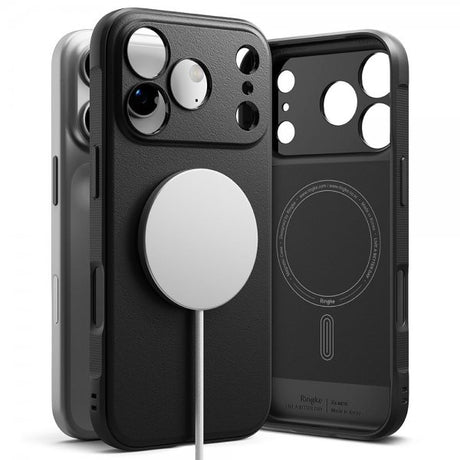 Ringke iPhone 17 Pro Deksel Onyx Magnetic Svart