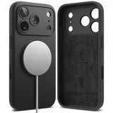 Ringke iPhone 17 Pro Deksel Silicone Magnetic Lilla
