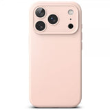 Ringke iPhone 17 Pro Deksel Silicone Magnetic Pink Sand