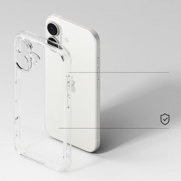 Ringke iPhone 17 Deksel Fusion Transparent