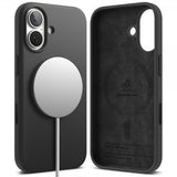 Ringke iPhone 17 Deksel Silicone Magnetic Svart