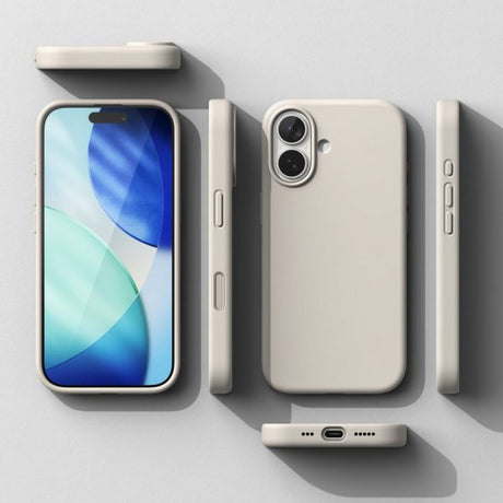 Ringke iPhone 17 Deksel Silicone Magnetic Stone