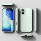 Ringke iPhone 17 Deksel Silicone Magnetic Soft Mint