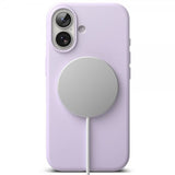 Ringke iPhone 17 Deksel Silicone Magnetic Lilla