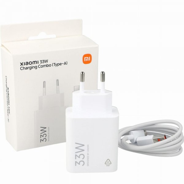 Xiaomi Original Lader 33W Charging Combo 3A Type-A