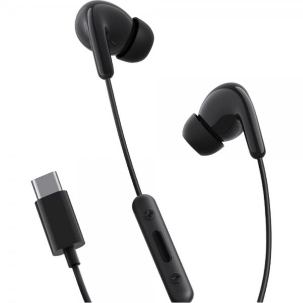 Xiaomi Kablede USB-C Hodetelefoner Type-C Earphones Svart