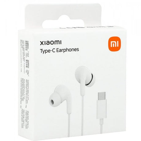 Xiaomi Kablede USB-C Hodetelefoner Type-C Earphones Hvit