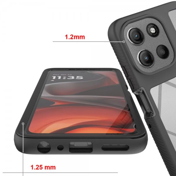 Tech-Protect Motorola Moto G56 Deksel Defense Svart
